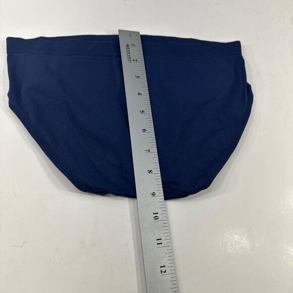 Daisy Fuentes Women's Size Medium Panty Brief Hi Cut Blue New Without Tags - Picture 6 of 6